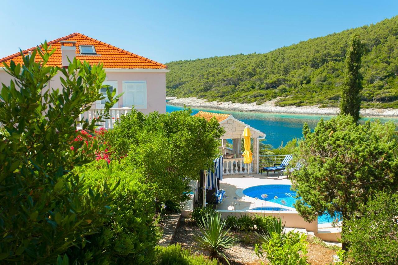 Waterfront Villa With Pool Vela Luka Esterno foto