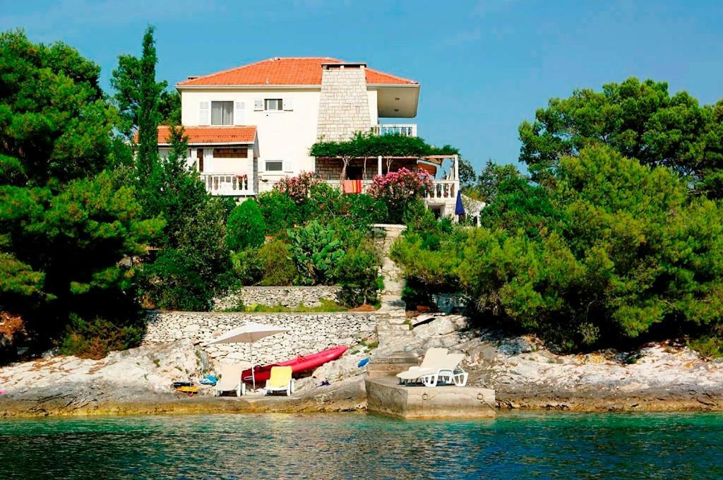Waterfront Villa With Pool Vela Luka Esterno foto
