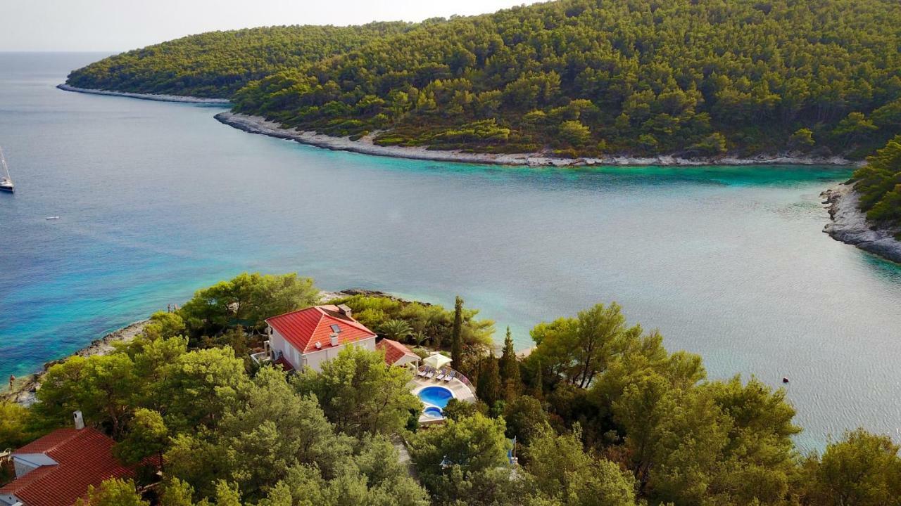 Waterfront Villa With Pool Vela Luka Esterno foto